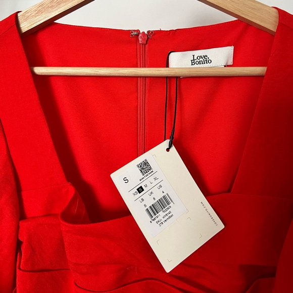 Love Bonito Red Romper - Picture 3 of 3